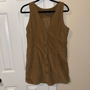 Toad&Co Brown Button-Down Dress